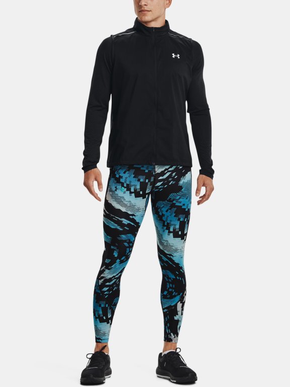 Legíny Under Armour OutRun the STORM Tight Man Black