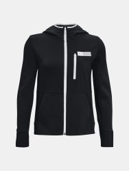 Mikina Under Armour Armour Mixed Media FZ Wmn Black