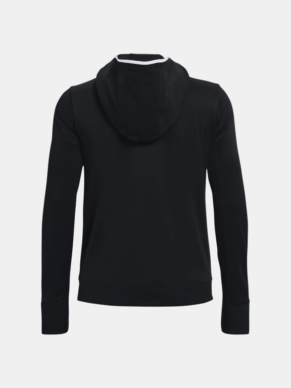 Mikina Under Armour Armour Mixed Media FZ Wmn Black