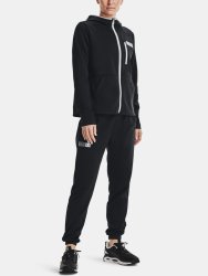 Mikina Under Armour Armour Mixed Media FZ Wmn Black