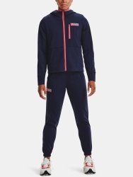 Mikina Under Armour Armour Mixed Media FZ Wmn Blue