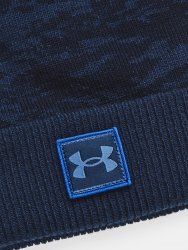 Čepice Under Armour Graphic Knit Beanie Jr Blue