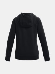 Mikina Under Armour Rival Fleece Logo Hoodie Jr Black