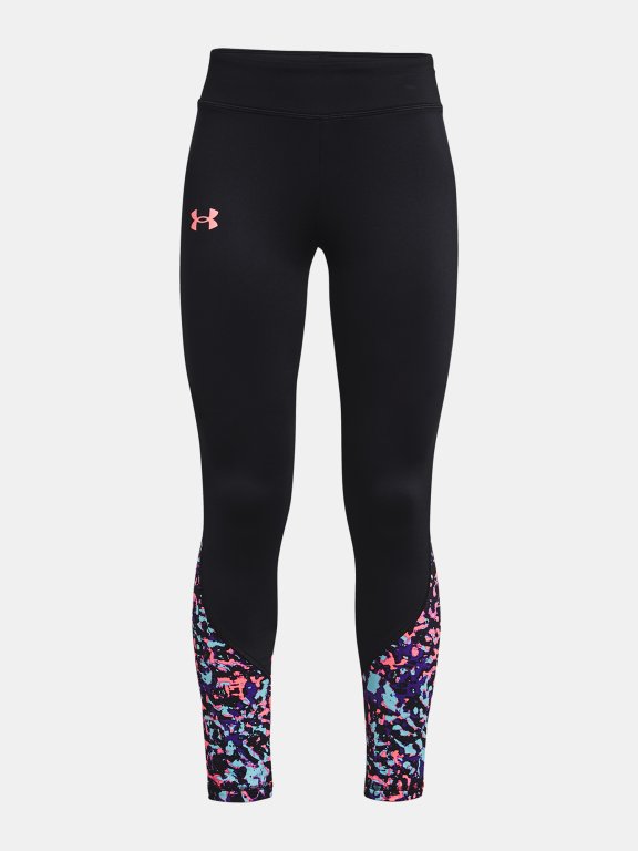 Legíny Under Armour ColdGear Novelty Legging Jr Black