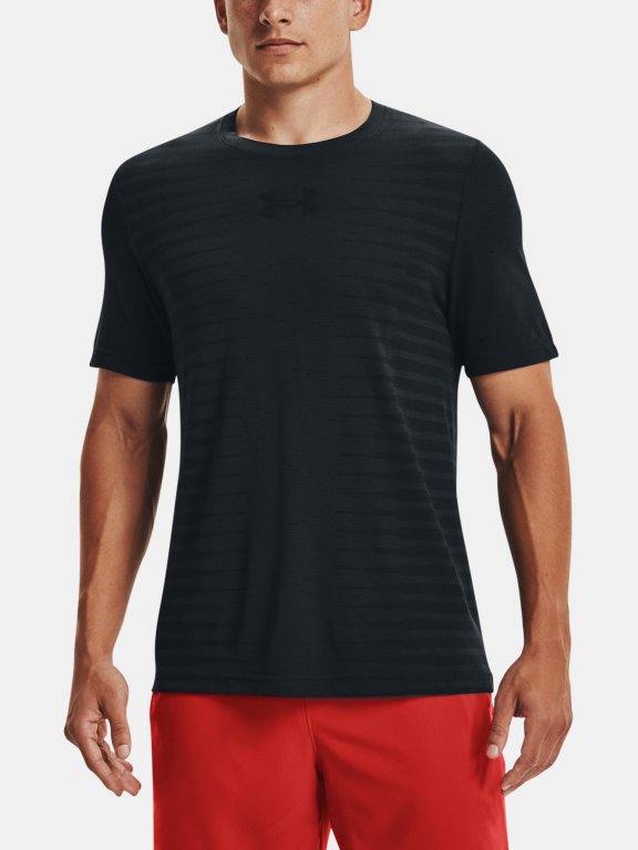 Tričko Under Armour Seamless Wordmark SS Man black