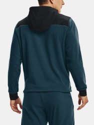 Mikina Under Armour Rush Fleece Hoodie Man Blue