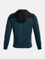 Mikina Under Armour Rush Fleece Hoodie Man Blue