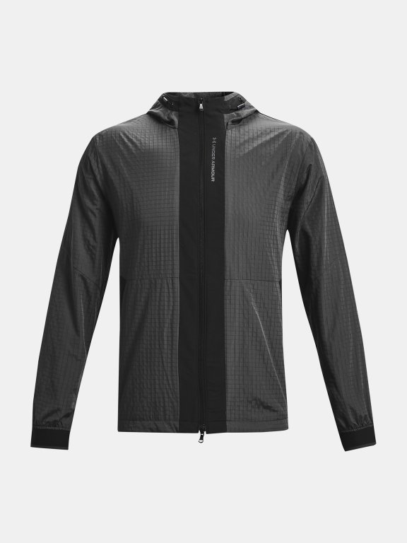 Bunda Under Armour Rush Legacy Storm Windbreaker Man Black