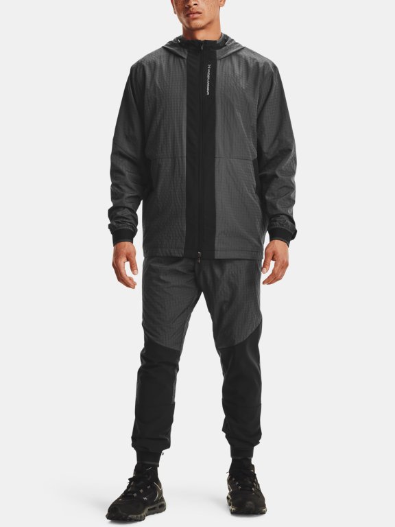 Bunda Under Armour Rush Legacy Storm Windbreaker Man Black