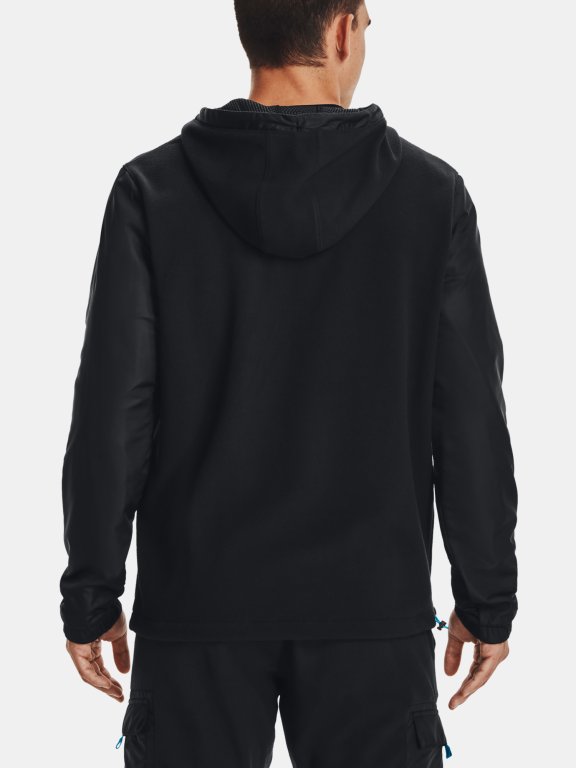 Bunda Under Armour Cgi Utility 1/2 Zip Jckt Man Black