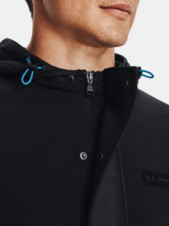 Bunda Under Armour Cgi Utility 1/2 Zip Jckt Man Black