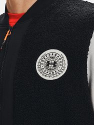 Bunda Under Armour Rival Flc Alma Mater Bmbr Man Black