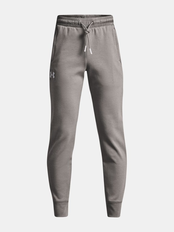 Tepláky Under Armour Summit Knit Pants Jr Gray