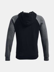 Mikina Under Armour Rival Flc Colorblock Hd Man Black