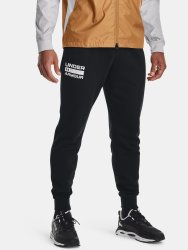 Tepláky Under Armour Rival Flc Signature Jgr Man Black