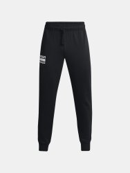 Tepláky Under Armour Rival Flc Signature Jgr Man Black