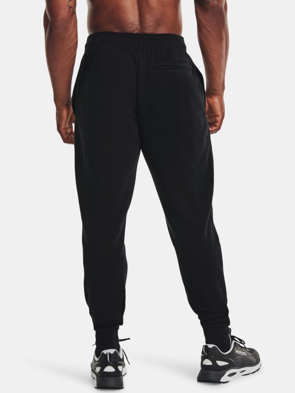 Under Armour Rival Fleece Geo Jogger Man black