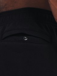 Under Armour Rival Fleece Geo Jogger Man black