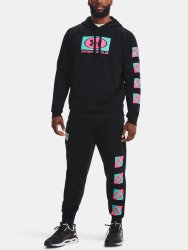 Under Armour Rival Fleece Geo Jogger Man black