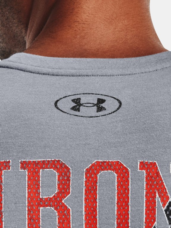 Triko Under Armour Project Rock Training Dept SS Man Gray