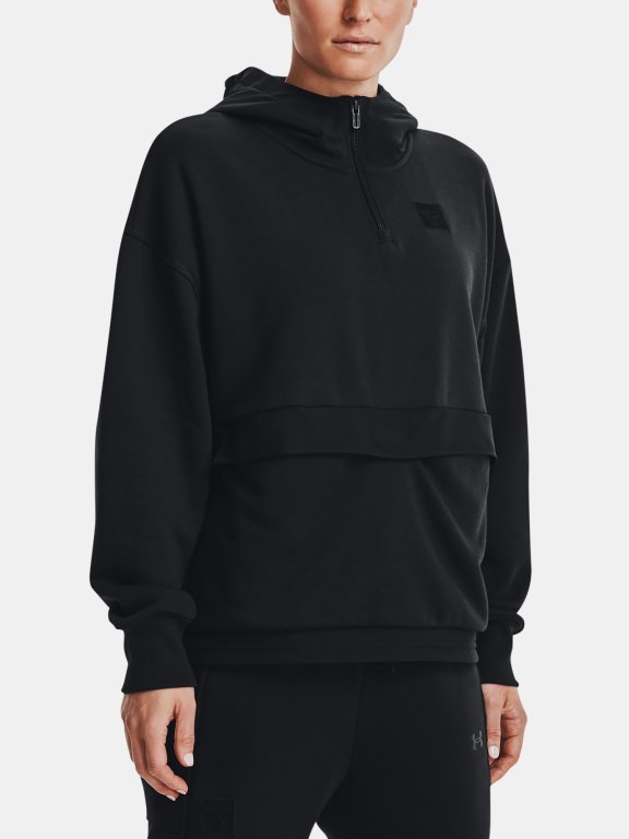 Mikina Under Armour Prjct Rock Fleece 1/4 Zip Wmn Black
