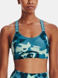 Podprsenka Under Armour Infinity High Print Bra Wmn Green