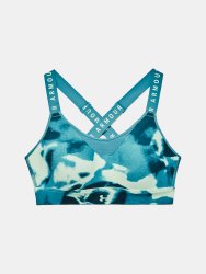Podprsenka Under Armour Infinity High Print Bra Wmn Green