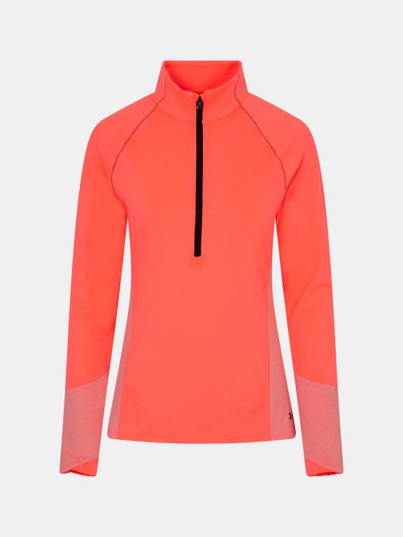 Mikina Under Armour ColdGear 1/2 Zip Wmn Pink
