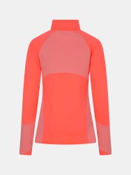 Mikina Under Armour ColdGear 1/2 Zip Wmn Pink