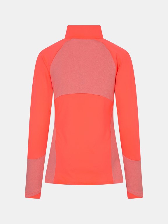 Mikina Under Armour ColdGear 1/2 Zip Wmn Pink