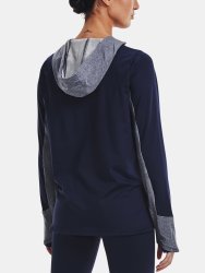 Mikina Under Armour ColdGear Hoodie Wmn Blue