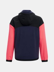 Mikina Under Armour Rush Fleece FZ Hoodie Wmn Blue