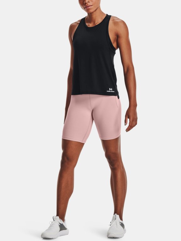 Kraťasy Under Armour Meridian Bike Short Wmn Pink