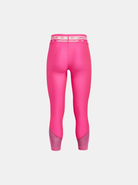 Legíny Under Armour Armour Ankle Crop Jr Pink