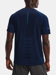 Футболка Under Armour Seamless Run SS Man Blue