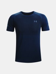 Футболка Under Armour Seamless Run SS Man Blue