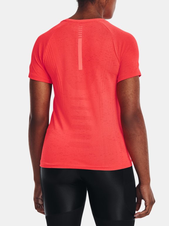 Tričko Under Armour Seamless Run SS Wmn Orange