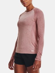 Triko Under Armour Seamless Run LS Wmn Pink