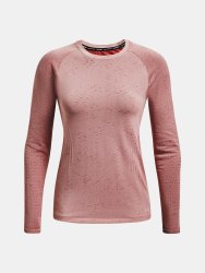 Triko Under Armour Seamless Run LS Wmn Pink