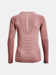 Triko Under Armour Seamless Run LS Wmn Pink