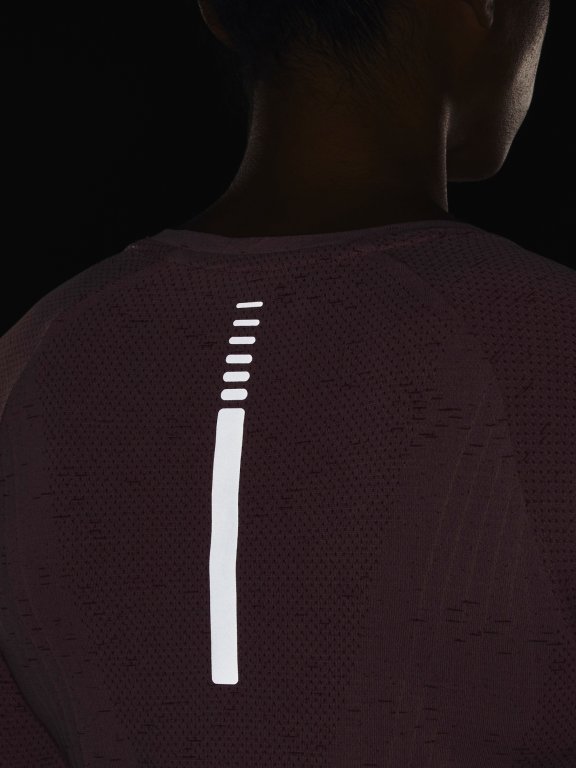 Triko Under Armour Seamless Run LS Wmn Pink