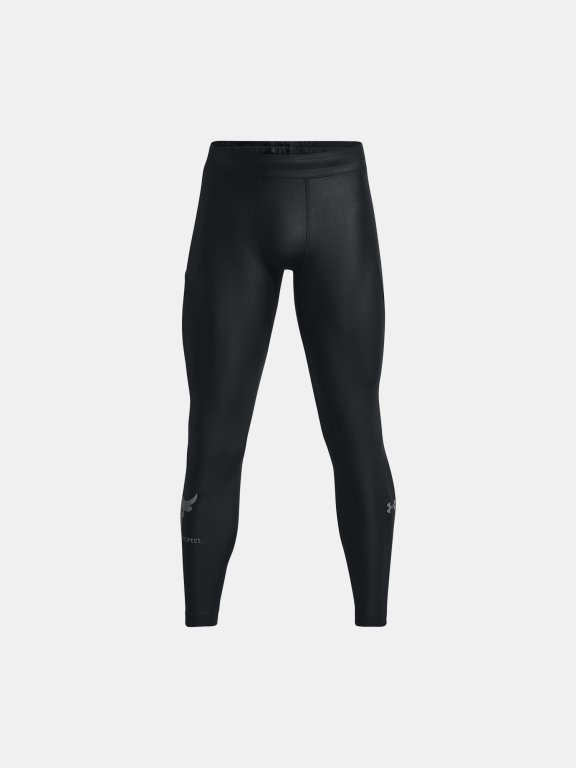 Legíny Under Armour Project Rock HG IsoChill Lgs Man Black
