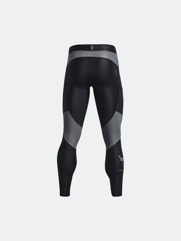 Legíny Under Armour Project Rock HG IsoChill Lgs Man Black
