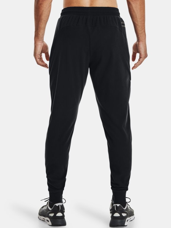 Tepláky Under Armour Rush Fleece Pant Man Black