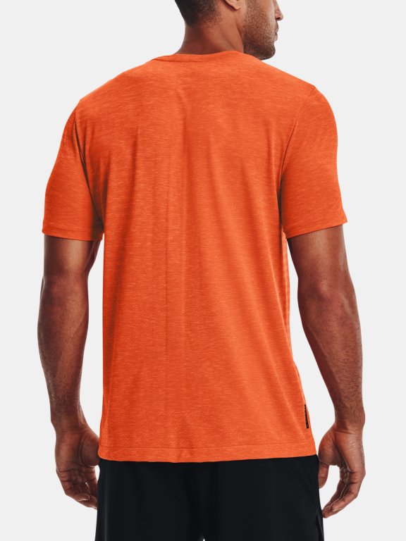 Triko Under Armour Rush Seamless GeoSport SS Man Orange