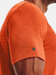 Triko Under Armour Rush Seamless GeoSport SS Man Orange