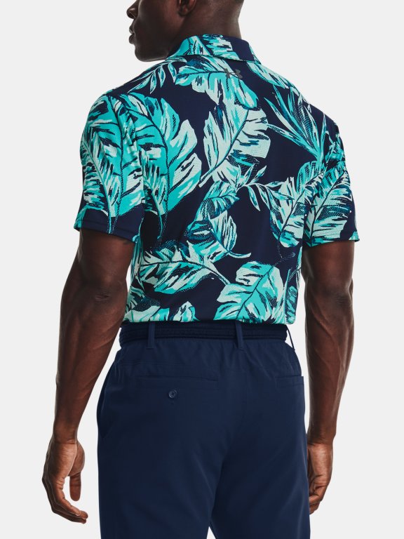Triko Under Armour Playoff Polo 2.0 Man Blue