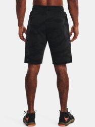 Kraťasy Under Armour Project Rock Q2 Hvywt Terry Sts Man Black