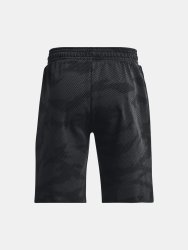 Kraťasy Under Armour Project Rock Q2 Hvywt Terry Sts Man Black