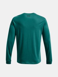 Triko Under Armour Sportstyle Left Chest Ls Man Blue
